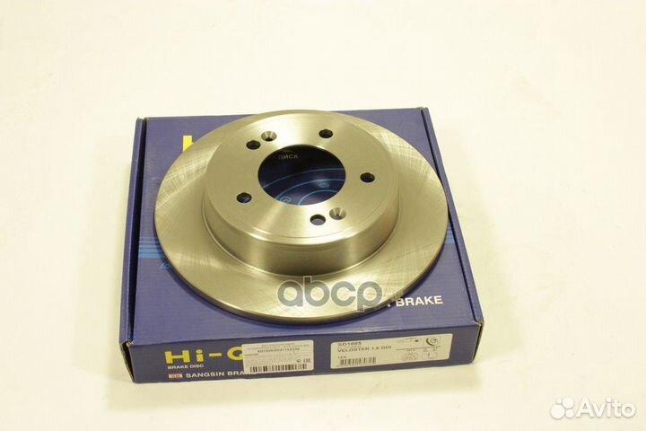 Диск тормозной hyun/KIA elantra/ceed 11- задн