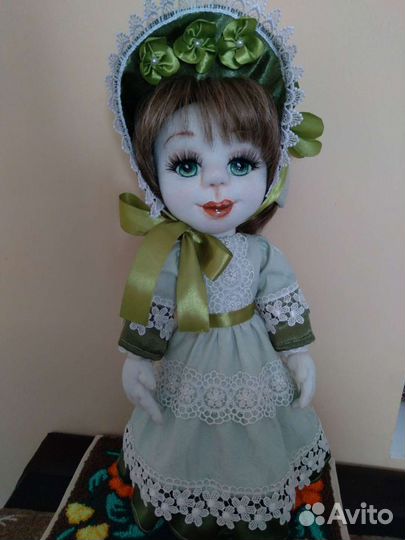 Текстильная кукла ручной работы