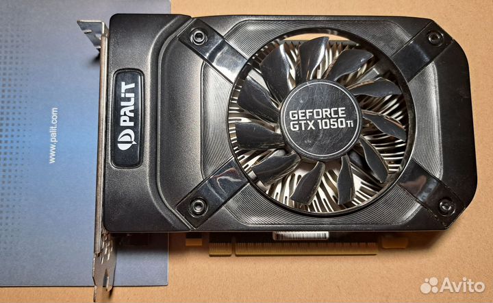 Видеокарта Palit storm x gtx1050 ti