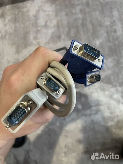Кабель для компьютера VGA DVI