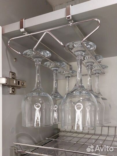 Набор бокалов для вина с держателем Новые