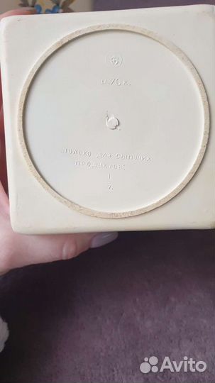 Баночки для сыпучих продуктов СССР