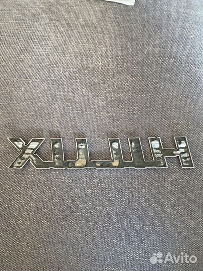 Наклейка khann и hilux toyota