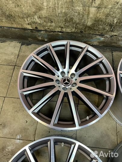 Оригинал диски AMG Mercedes GLS V167 R22 разноширо