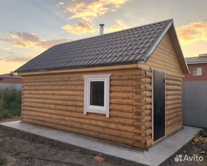Баня из сруба