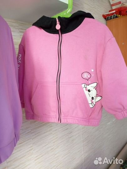 Детские кофты, спорт. комплект 92-98