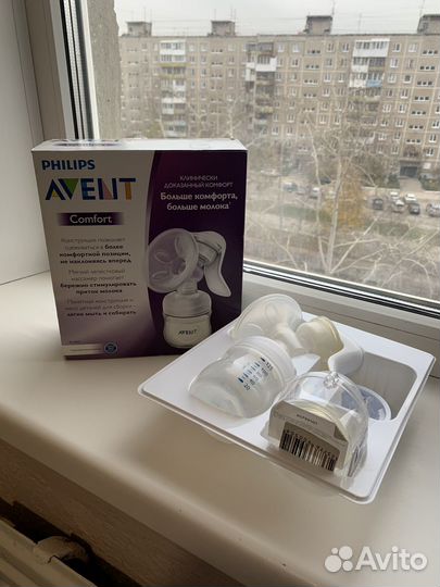 Молокоотсос avent ручной