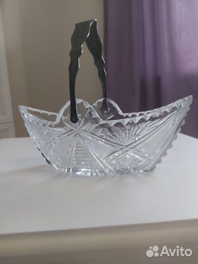 Хрустальная ладья, хрустальные вазы СССР