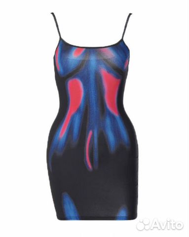 Мини женское платье y2k , бренд Другой , размер 44 (S/M) купить в Москве отличное  объявление продам