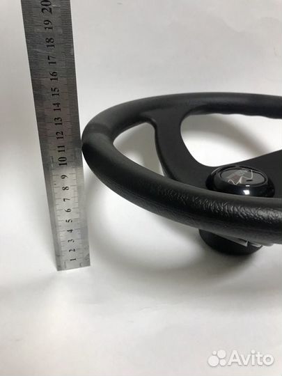 Рулевое колесо для лодки 280мм(чёрное)