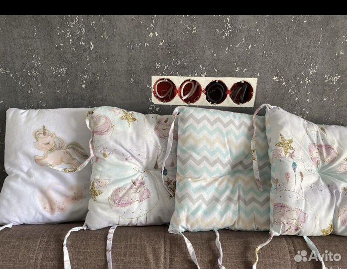 Бортики в детскую кроватку