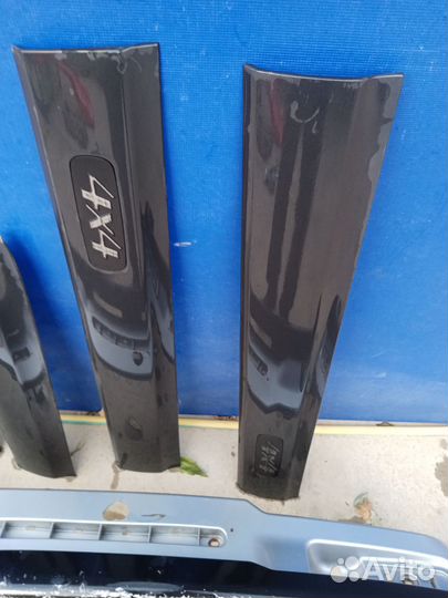 Молдинги niva chevrolet