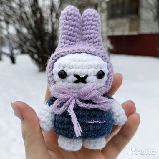 Вязаные игрушки миффи