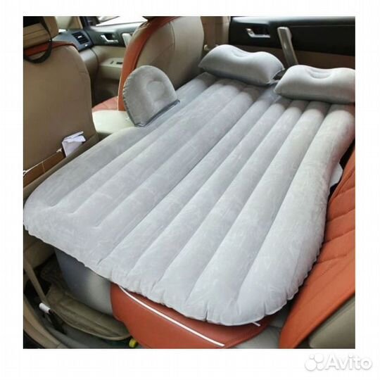 Надувной матрас для авто на заднее сидение, 136х80