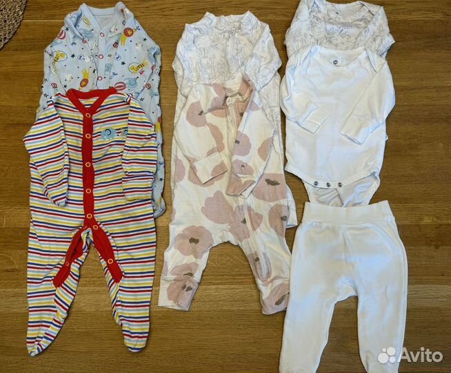 Вещи пакетом для девочки 68 74