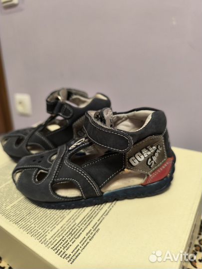 Сандали Капитошка. 21 размер. Натуральная кожа