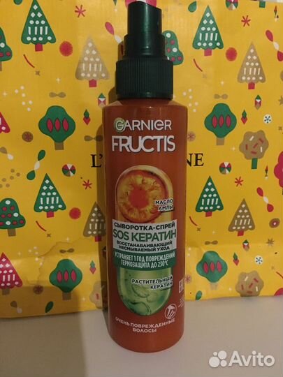 Сыворотка-спрей Garnier SOS кератин