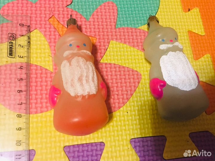 Ёлочная игрушка Дед Мороз 80-е годы