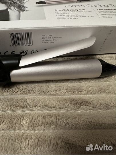 Плойка BaByliss C325E, black/pink
