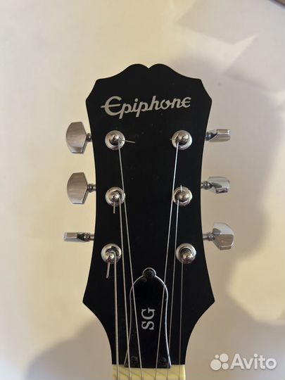 Электрогитара с чехлом. Epiphone SG Special E1 VS