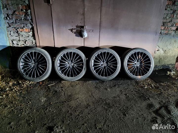 Колеса mercedes r20 разноширокие