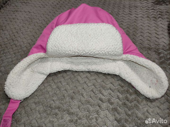 Шапка зимняя для девочки 52 54