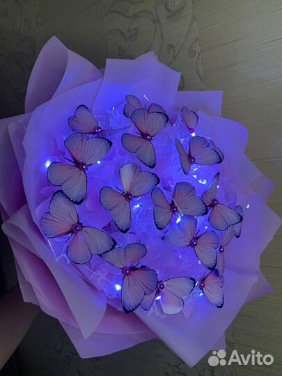 Букеты из бабочек на заказ