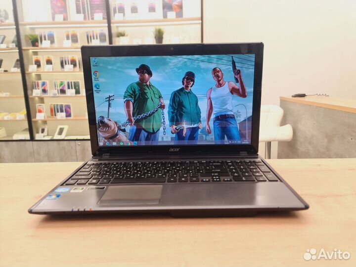 Ноутбук Мощный Acer на Core i7+Nvidia/8gb/SSD