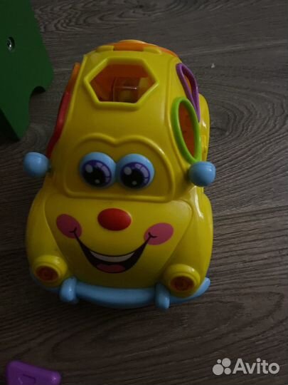 Развивающий автомобиль курица молоток IKEA