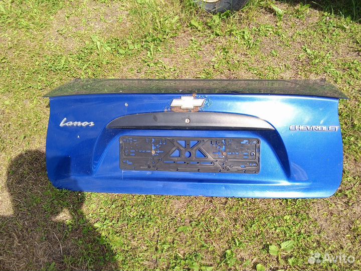 Крышка багажника на chevrolet lanos