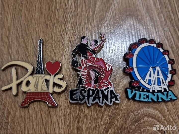 Магниты из Испании, Франции, Австрии, Боливии