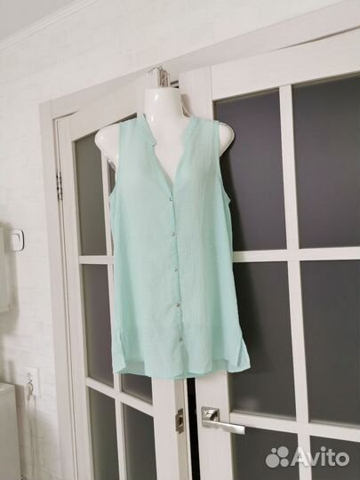 Блузка кофта мятная Mango XS