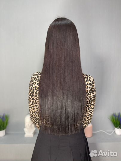 Кератиновое выпрямление