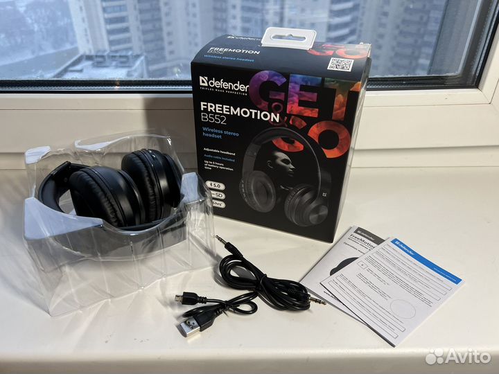 Беспроводные наушники defender