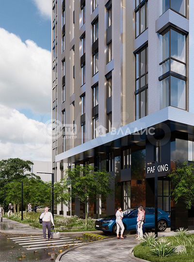 3-к. квартира, 73,4 м², 3/14 эт.