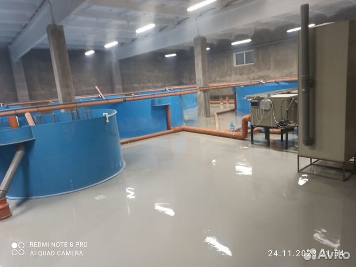 Наливные полимерные полы