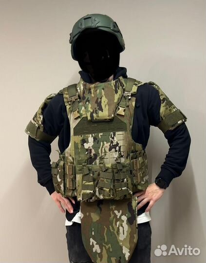 Бронежилет с кевларом плитник