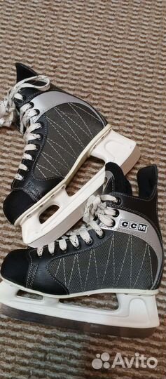 Коньки хоккейные смм 38р