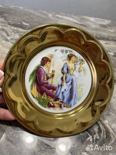 Интерьерная тарелка СССР сумский завод