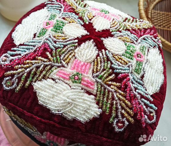 СССР. Тюбетейка узбекская, ручная работа