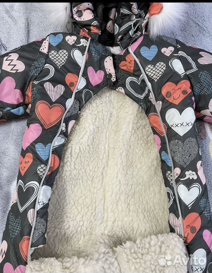 Комбинезон зимний для девочки