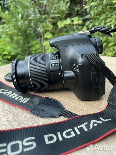 Зеркальный фотоаппарат canon eos 1100d