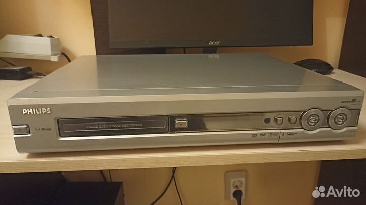 Philips dvd рекордер hdd. Проигрыватель