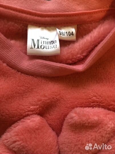Теплый костюм на девочку.Disney.Микки маус