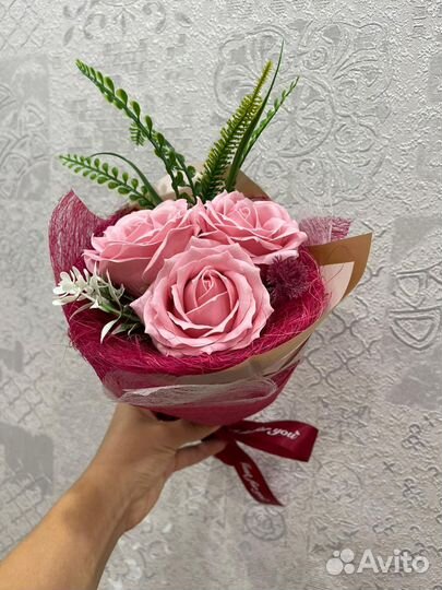 Мыльные букеты