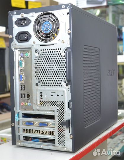 Б/у Игровой пк (Athlon II X3 435, 6Гб DDR3, GTS 45