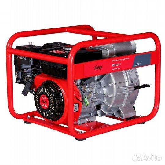 Мотопомпа Fubag PG 950 T для загрязненной воды