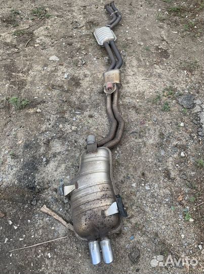 Выхлопная трасса Bmw E46 M54b25