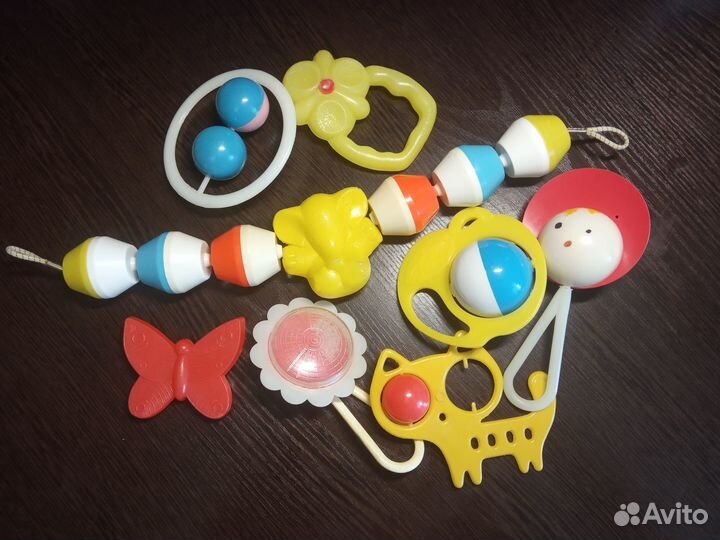Игрушки погремушки СССР