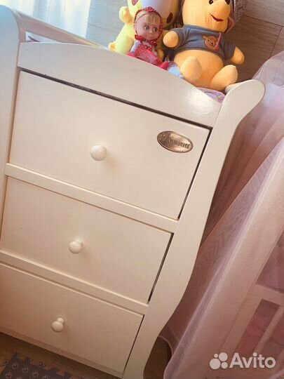Кровать комод матрас